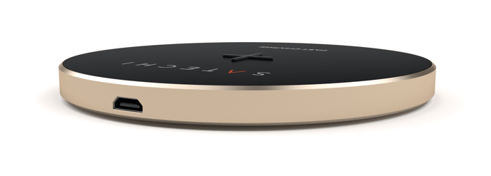 Satechi Aluminium Qi Charger Guld
