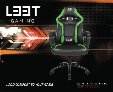 L33T Extreme Svart/Grön