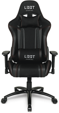 L33T Elite V3 Tyg Svart/Röd