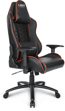 L33T E-Sport Svart/Röd