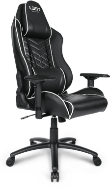 L33T E-Sport Svart/Vit