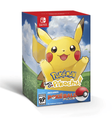 Pokémon - Switch Lets go Pikachu! + Pokéball Plus