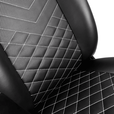 noblechairs ICON Svart/Vit