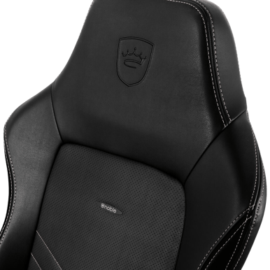 noblechairs HERO Svart/Vit