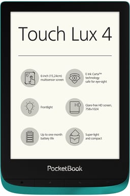 Pocketbook Touch Lux 4 Smaragdgrön