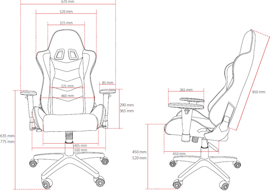 Arozzi Mezzo V2 Gaming Chair - Black