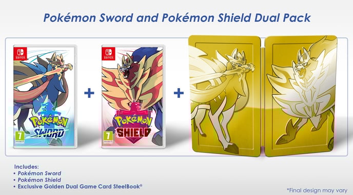 Pokémon Shield & Sword Dual Pack - Switch