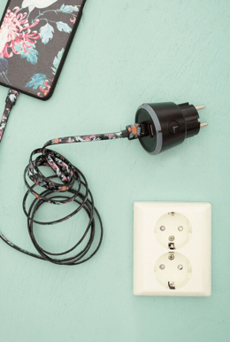 CAPiDi Säkerhetstimer USB 1-4 timmar Svart