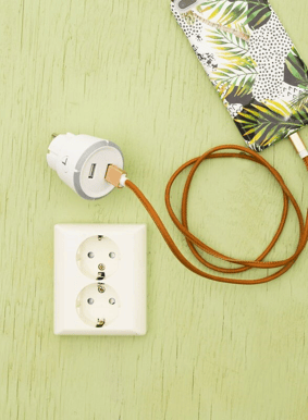 CAPiDi Säkerhetstimer USB 1-4 timmar Vit