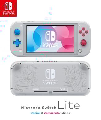 Nintendo Switch Lite Zacian & Zamazent Edition