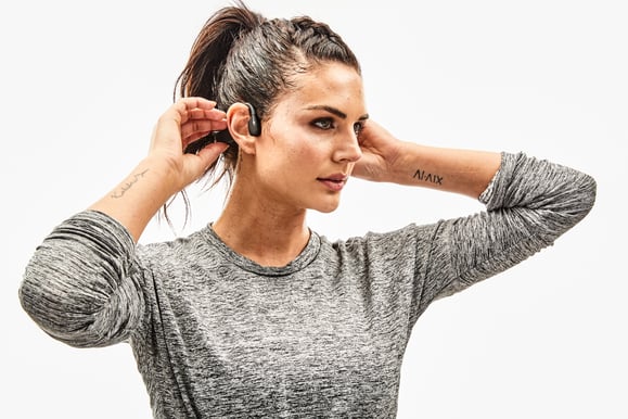 Shokz OpenSwim Svart