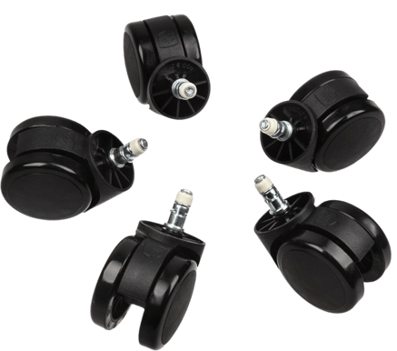 noblechairs Casters med automatisk låsfunktion