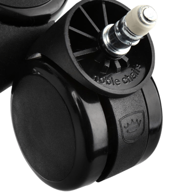 noblechairs Casters med automatisk låsfunktion