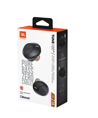 JBL Tune 120 True Wireless Svart