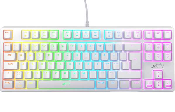 Xtrfy K4 RGB TKL Vit