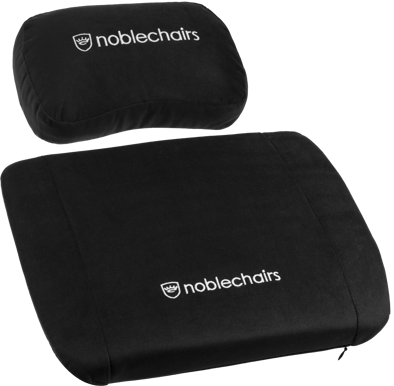 noblechairs Kuddset Memory Foam till EPIC/ICON/HERO/LEGEND Svart