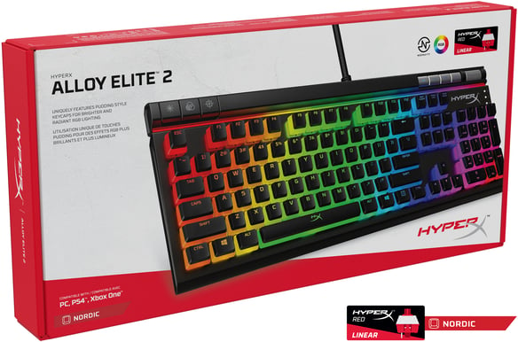 HyperX Alloy Elite 2 RGB HX Red