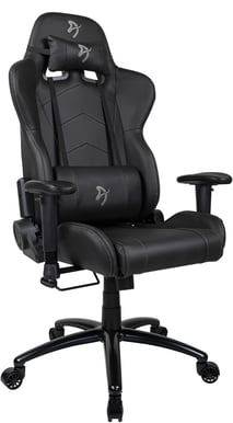Arozzi Inizio Black PU - Grey logo