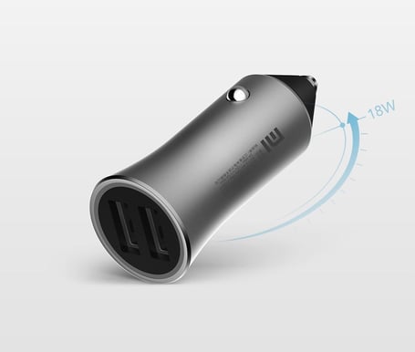 Xiaomi Mi Car Charger Pro 18W 2x USB-A