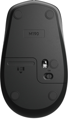 Logitech M190 Wireless Svart