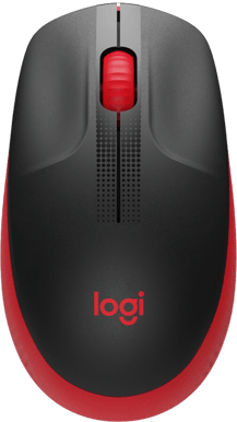 Logitech M190 Wireless Röd