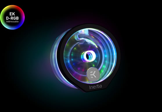 EK-Quantum Inertia D5 Body D-RGB - Plexi
