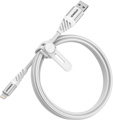 OtterBox Premium USB-A till Lightning Vit 1 m