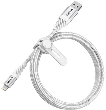 OtterBox Premium USB-A till Lightning Vit 2 m