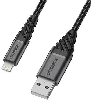 OtterBox Premium USB-A till Lightning Svart 2 m