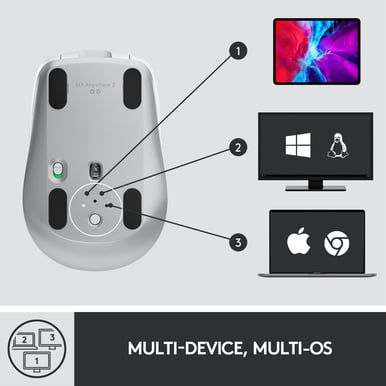 Logitech MX Anywhere 3 Silver
