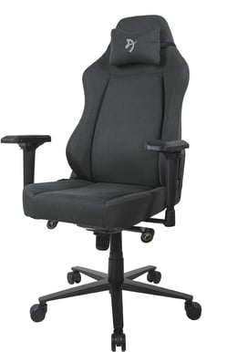 Arozzi Primo Woven Fabric Black - Grey Logo