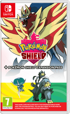 Pokémon Shield + Pokémon Shield Expansion Pass - Switch