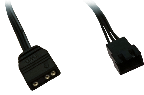 Alphacool connection cable 3pin to 3pol Digital RGB - 15cm
