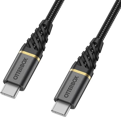 OtterBox Premium Fast Charge USB-kabel C-C Svart 3 m