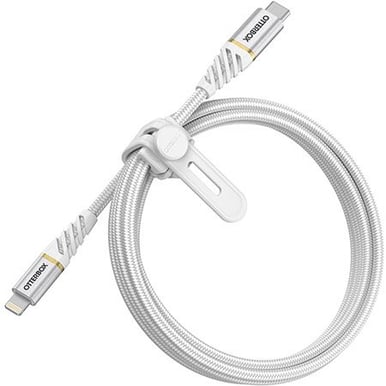 OtterBox Premium Fast Charge USB-C till Lightning Vit 2 m