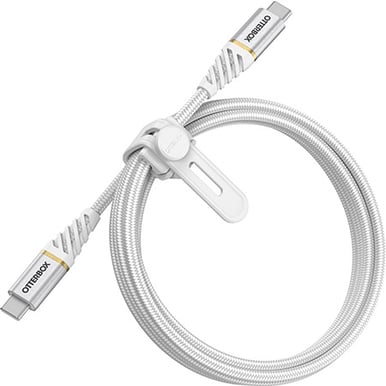 OtterBox Premium Fast Charge USB-kabel C-C Vit 1 m
