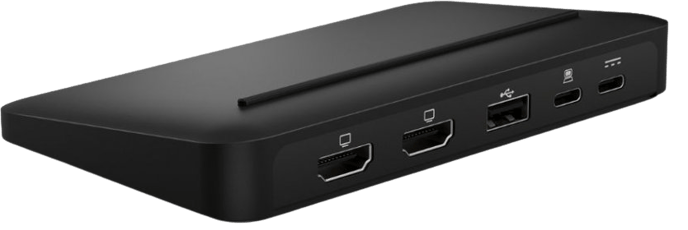 Brydge Stone Lite USB-C Dockningsstation 5 portar Svart