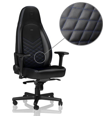noblechairs ICON Svart/Blå