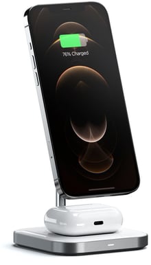 Satechi Qi Trådlös laddställ 2-i-1 magnetisk 7.5 W
