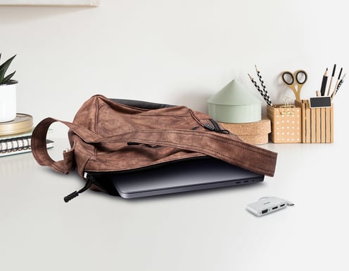 D-Link USB-C Dockningsstation 3 portar Vit