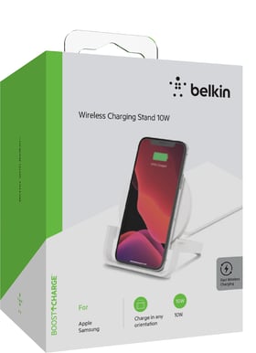 Belkin Trådlös laddställ 10 W Vit