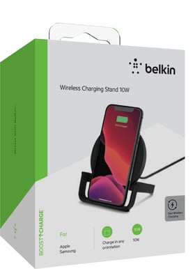 Belkin Trådlös laddställ 10 W Svart
