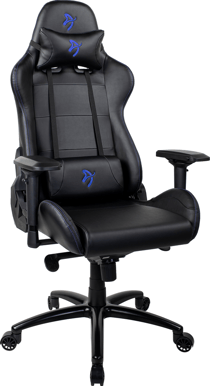 Arozzi Verona Signature Black PU - Blue Logo