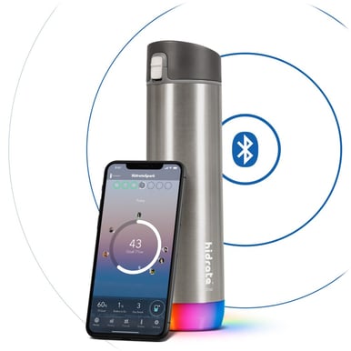 Hidrate Spark Brushed Stainless Steel