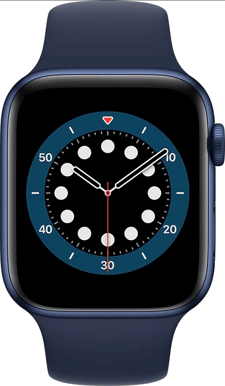 Apple Watch Series 6 (44mm) Aluminium Blå Sport