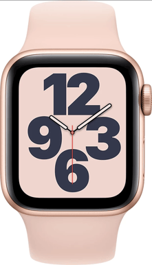 Apple Watch SE (40mm) Aluminium Guld Sport