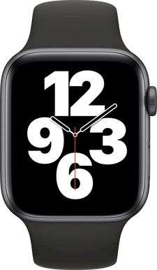 Apple Watch SE (44mm) 4G Aluminium Rymdgrå Sport