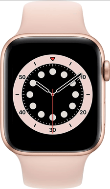 Apple Watch Series 6 (44mm) Aluminium Guld Sport