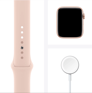 Apple Watch Series 6 (44mm) Aluminium Guld Sport