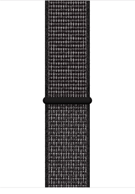 Apple Watch (44mm) Nike-Sportloop Svart